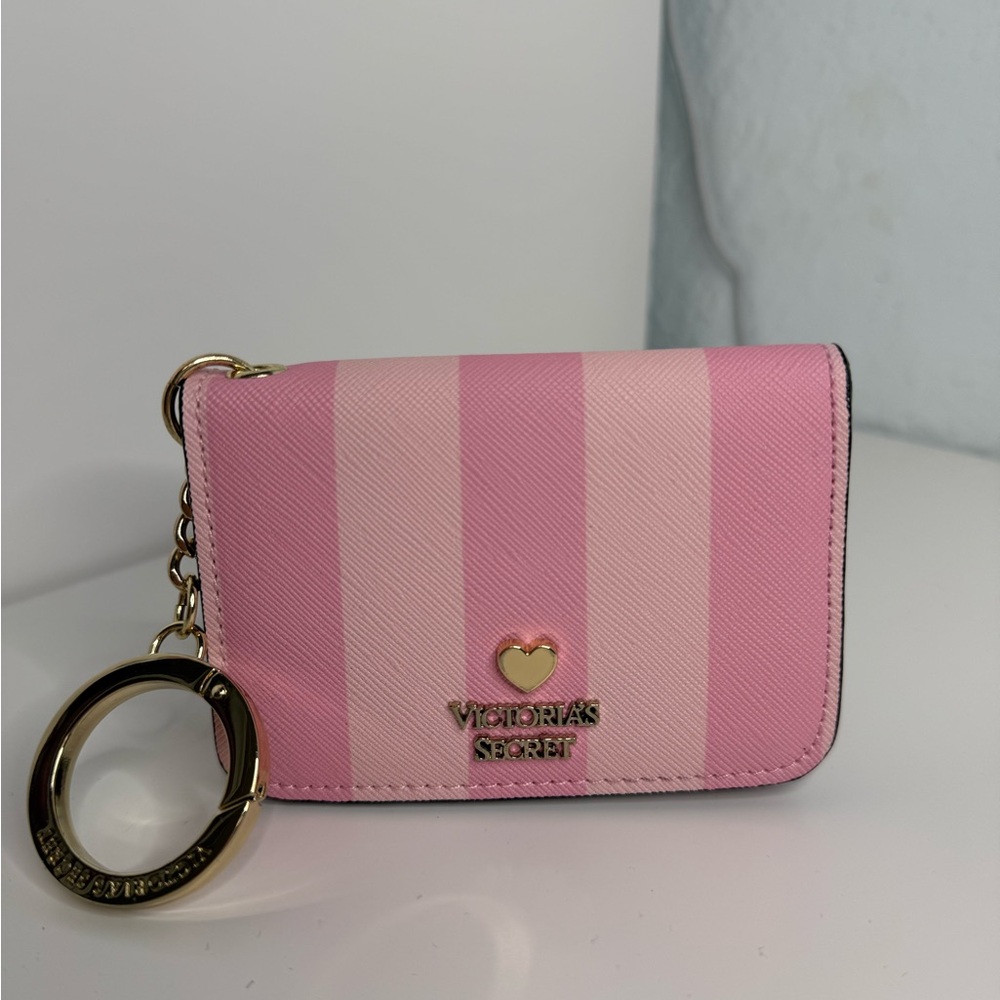 Victoria's Secret Pink and Gold Card Holder
